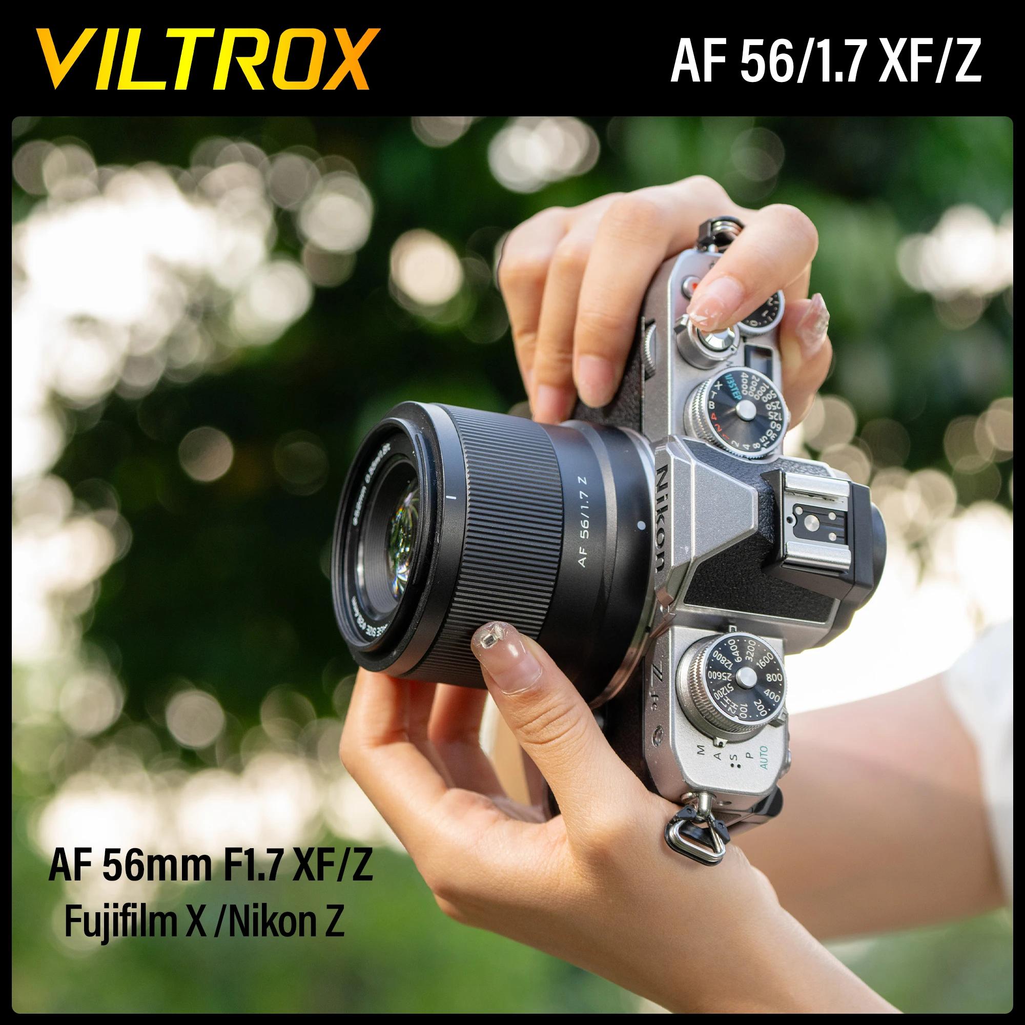 VILTROX  X  Z Ʈ ī޶ , ڵ  ι APS-C, ʸ X-T4 T200 X-H2S X-T30ii X-Pro3 Z30 , 56mm F1.7